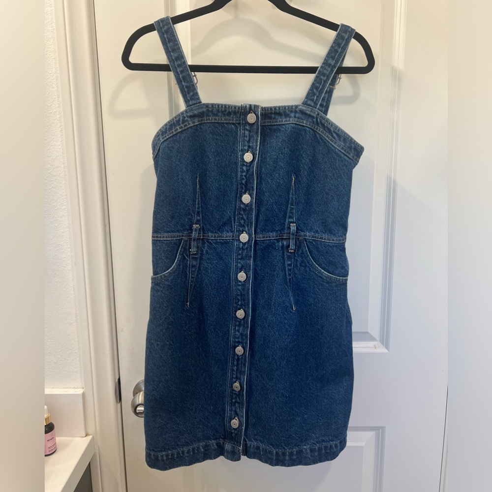 Levi’s denim mini dress